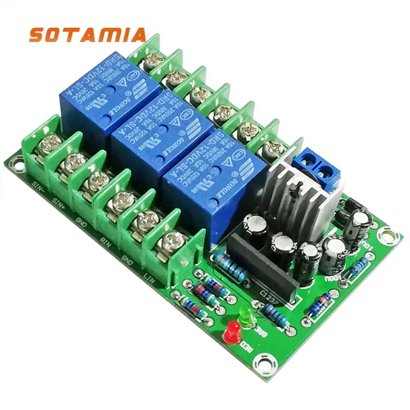 Home Cinema Speakers - SOTAMIA 600W 2.1 Scheda di Protezione