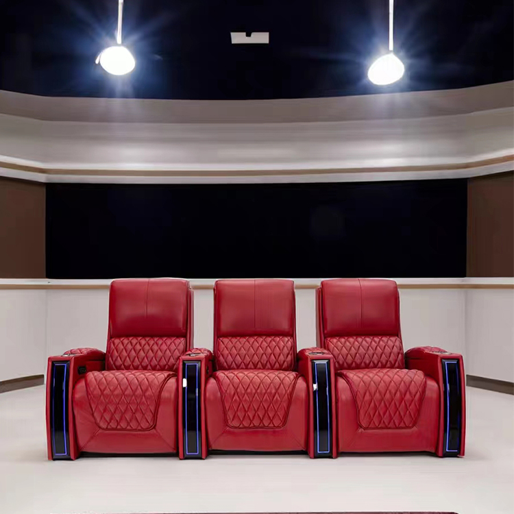 Home Cinema Recliners - Sedili elettrici personalizzati in fabbrica Film