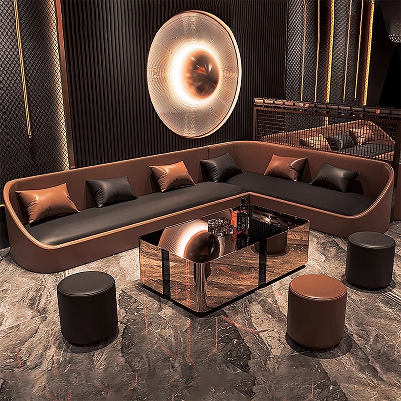 Home Cinema Sofa - Divano Angolare Commerciale dal Design Irregolare,