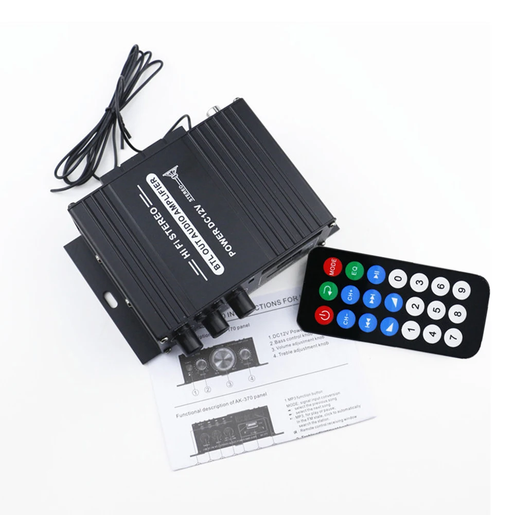 Amplificatore Bluetooth AK-370 - Home Cinema Bluetooth recensione e prezzo