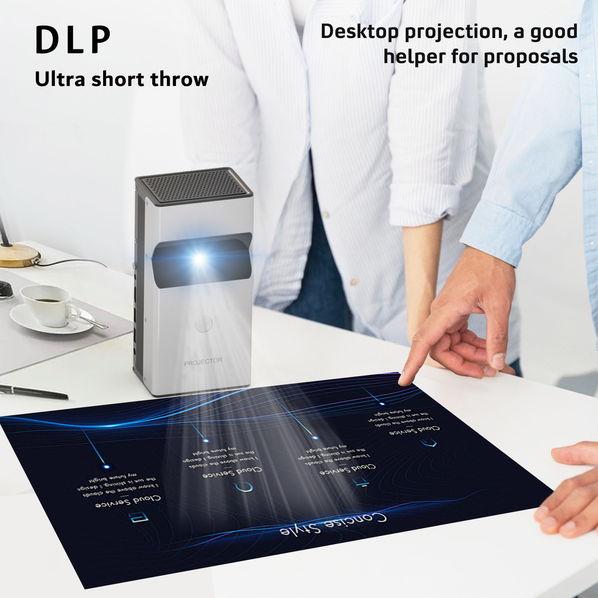 ZXY Lonnst L26 Mini proiettore - Home Cinema Ultra Short Throw Projector recensione e prezzo