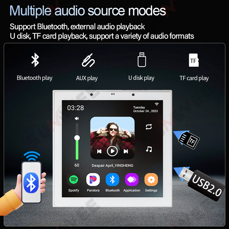 Amplificatore da parete da 4 p - Home Cinema Bluetooth recensione e prezzo