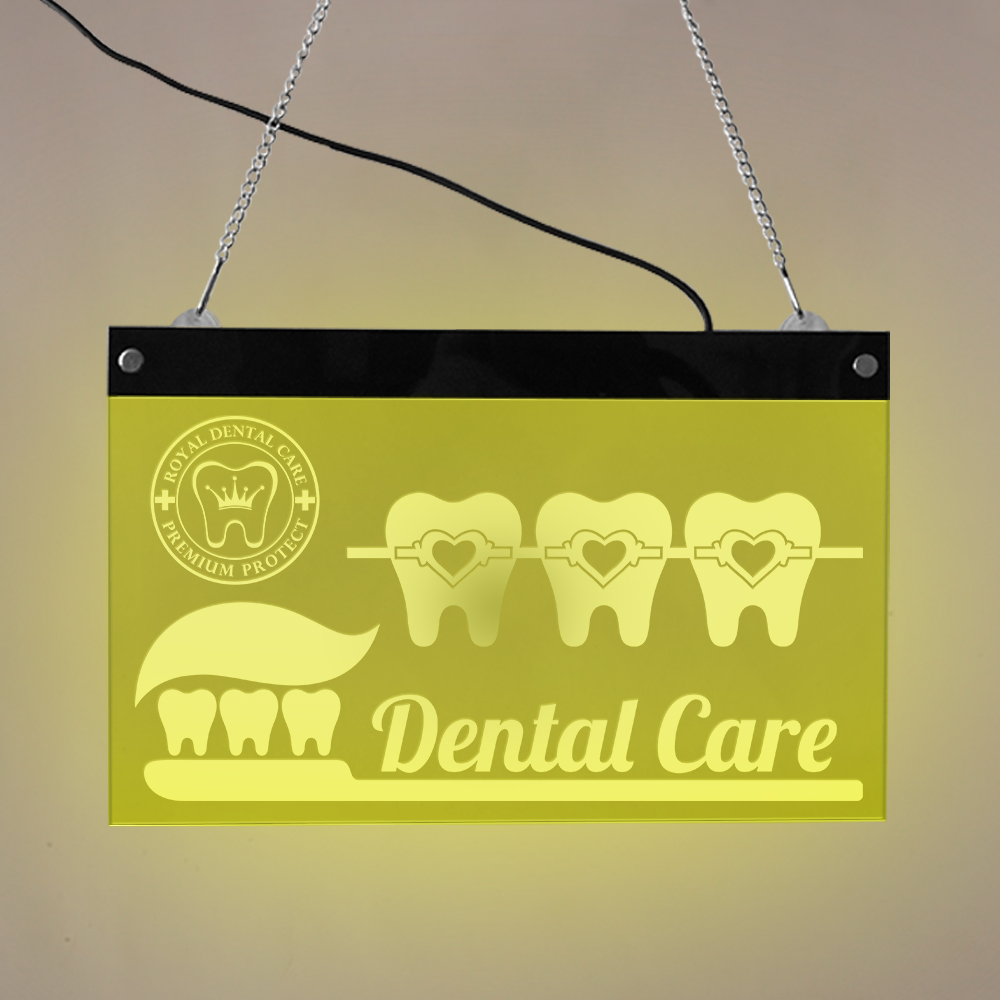 Dentista Cura dei denti Insegn - Home Cinema Logo recensione e prezzo