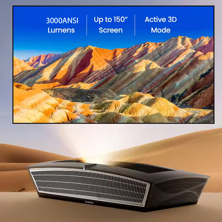 CASIRIS H6 Pro 4K UHD Proietto - Home Cinema Ultra Short Throw Projector recensione e prezzo