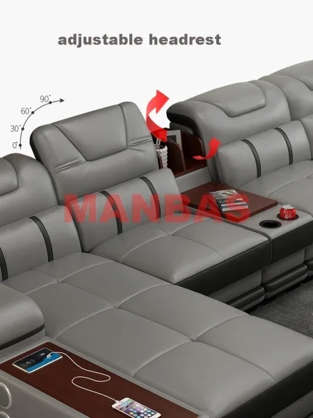 Divano Componibile Moderno a L - Home Cinema Sofa recensione e prezzo
