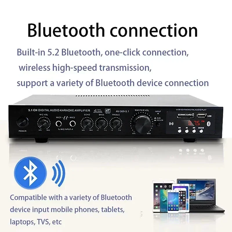 AV-369BT Bluetooth 5.1 Altopar - Home Cinema Bluetooth recensione e prezzo