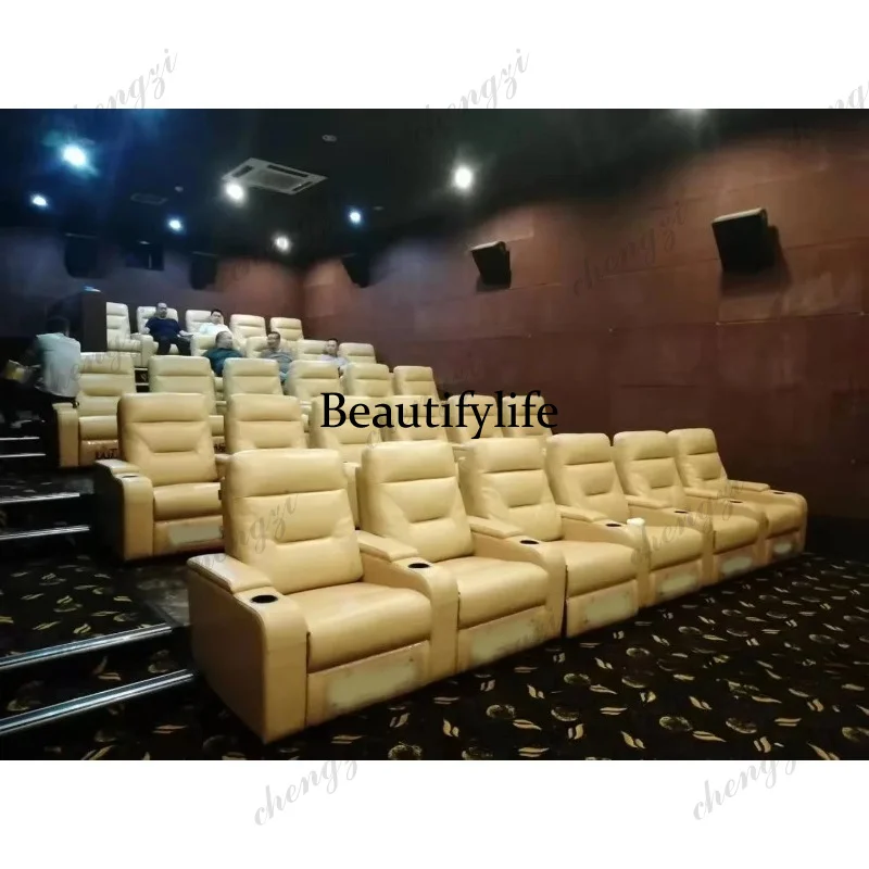 Set di divani in pelle A49 con - Home Cinema Recliners recensione e prezzo