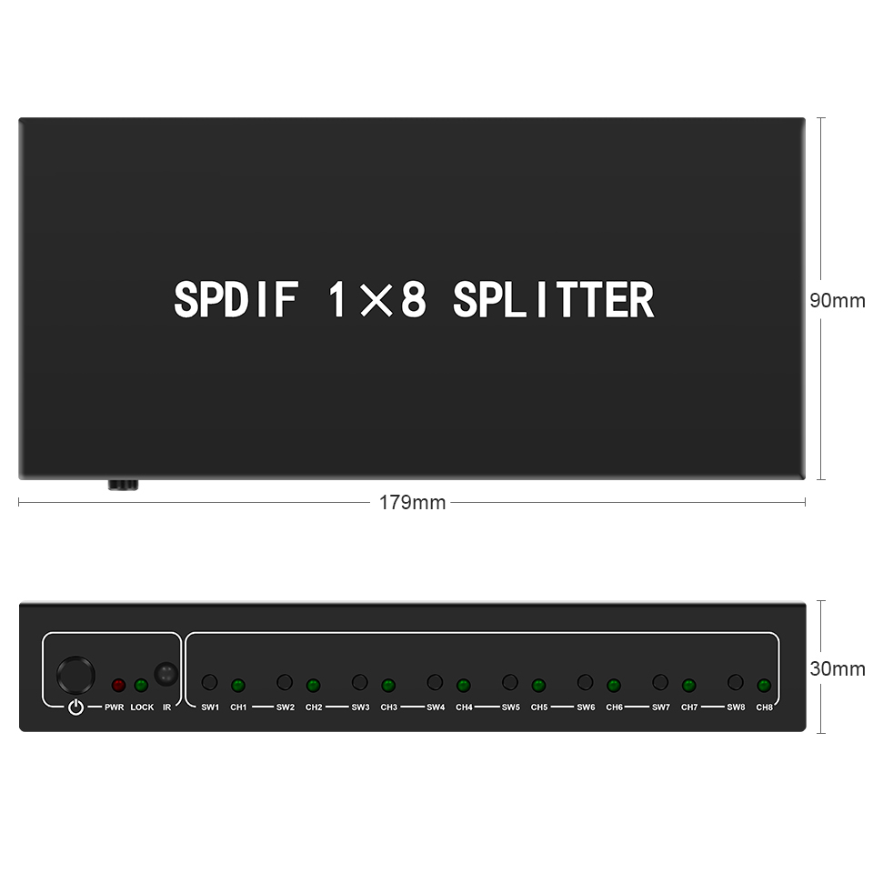 Splitter audio ottico, splitte - Home Cinema Speakers recensione e prezzo