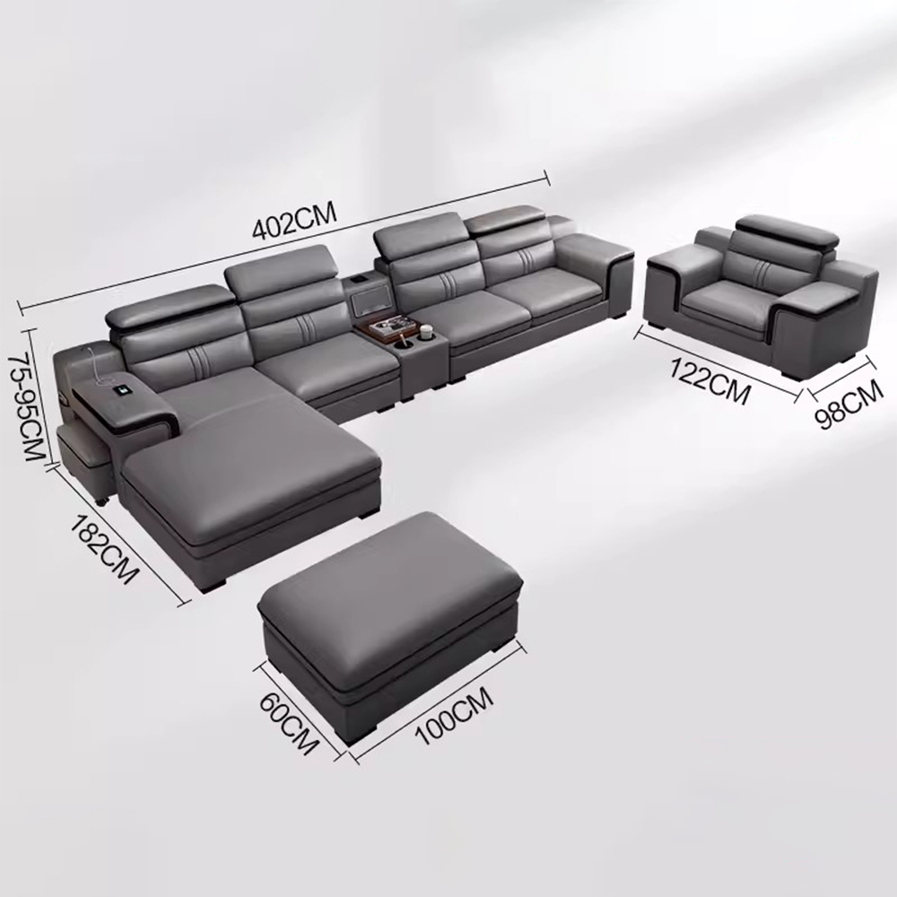 Divano Reclinabile Moderno in  - Home Cinema Sofa recensione e prezzo